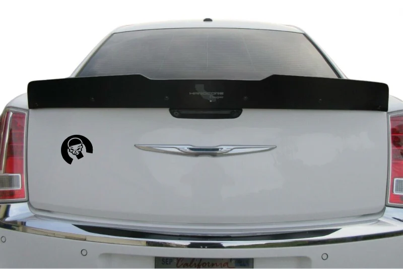 Chrysler tailgate trunk rear emblem with MOPAR SKULL logo (Type 10) - Image 2