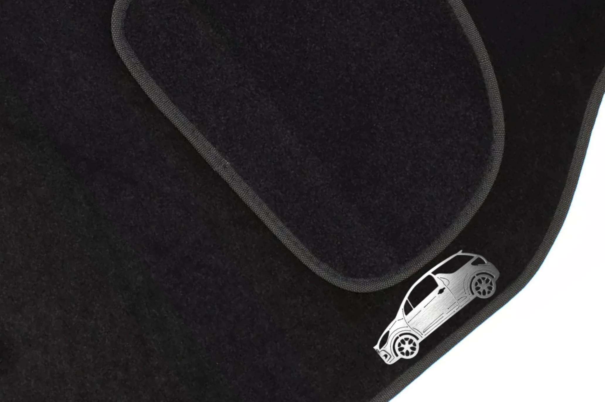 Citroen DS3 (2009+) Floor Mat Emblem Set – Stainless Steel Badges