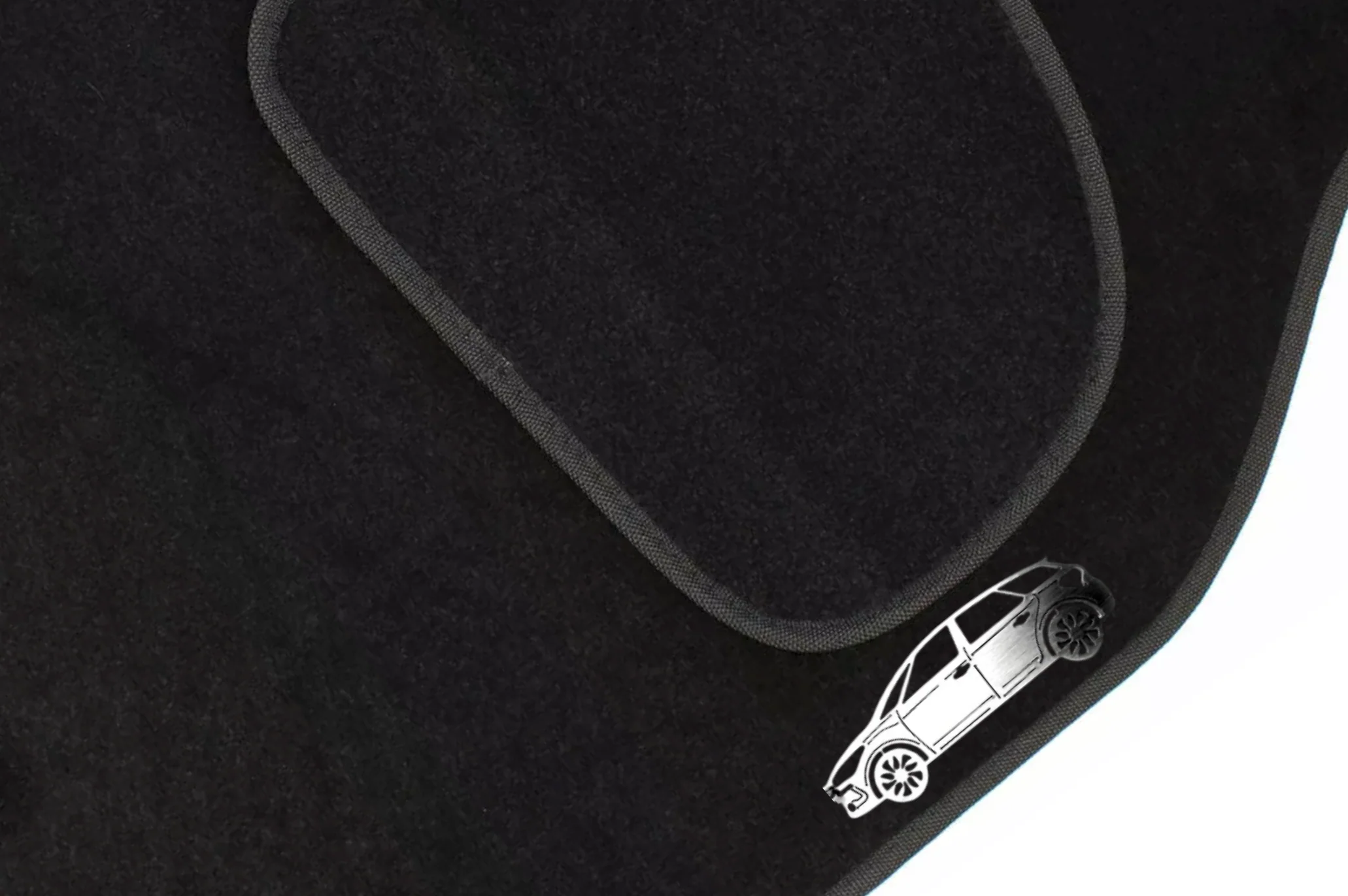 Citroen DS5 (2011+) Floor Mat Emblem Set β Stainless Steel Badges