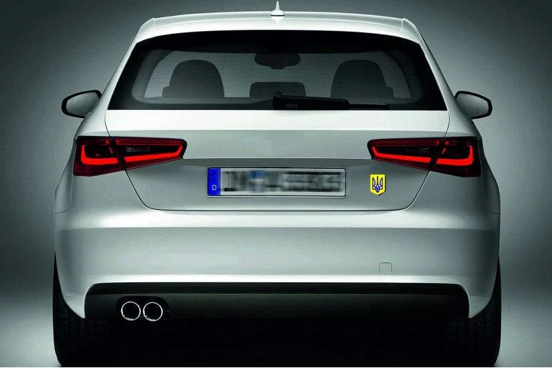 Coat of arms of Ukraine tailgate trunk rear emblem with Coat of arms of Ukraine logo - Image 2