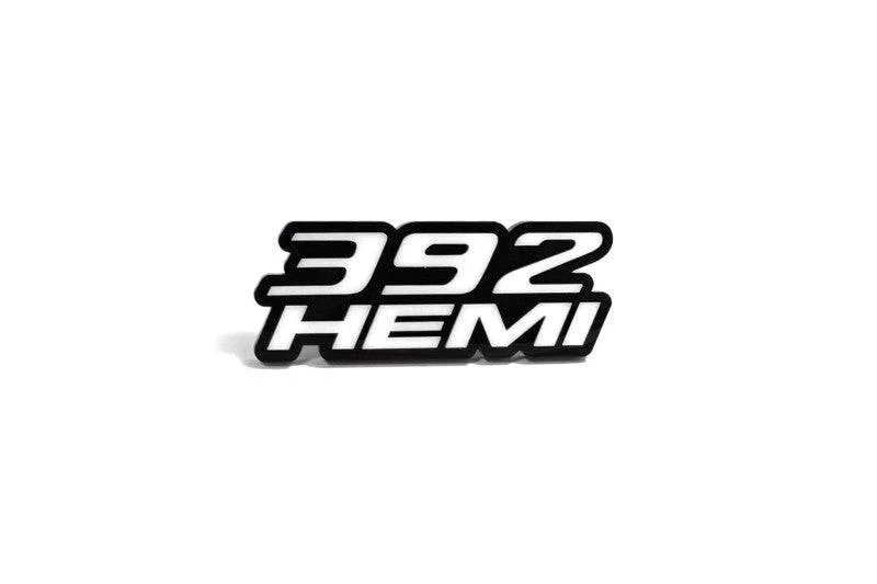 Dodge Challenger trunk rear emblem between tail lights with 392HEMI logo (type 2)