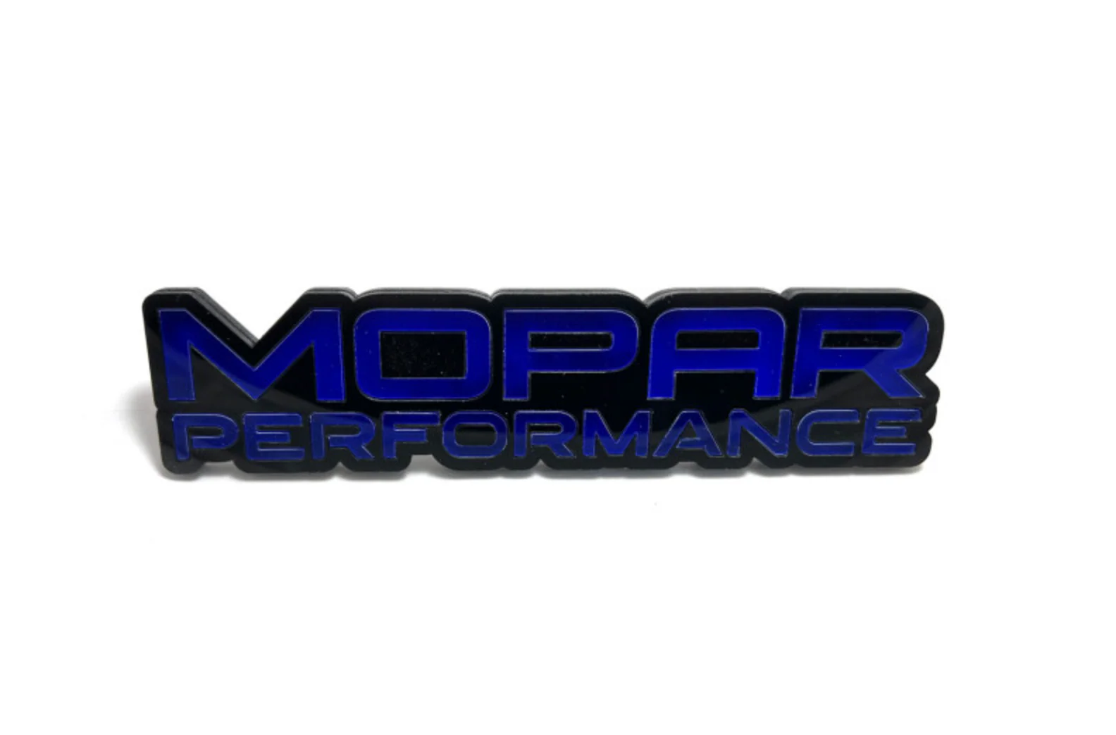 Dodge tailgate trunk rear emblem with Mopar Performance logo - Image 3