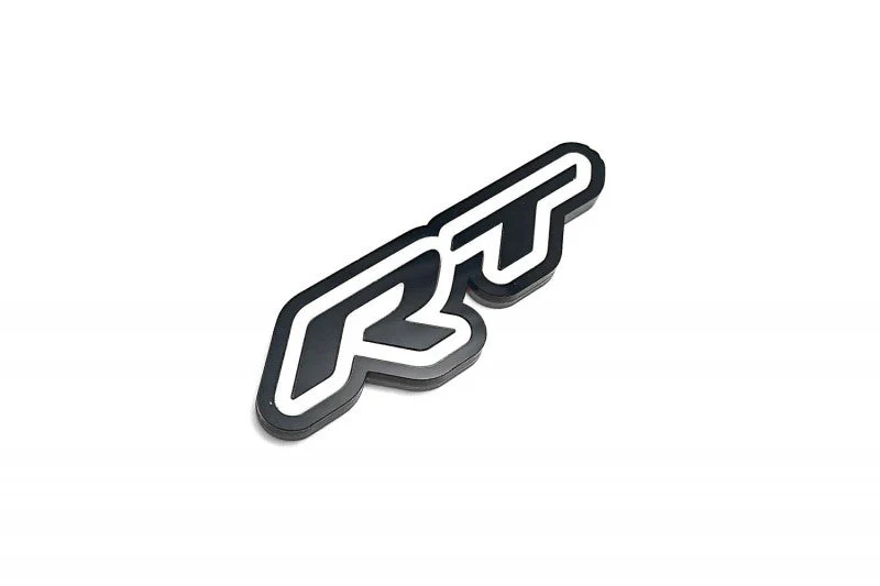 Dodge Challenger trunk rear emblem between tail lights with RT logo (type 2) - Image 4