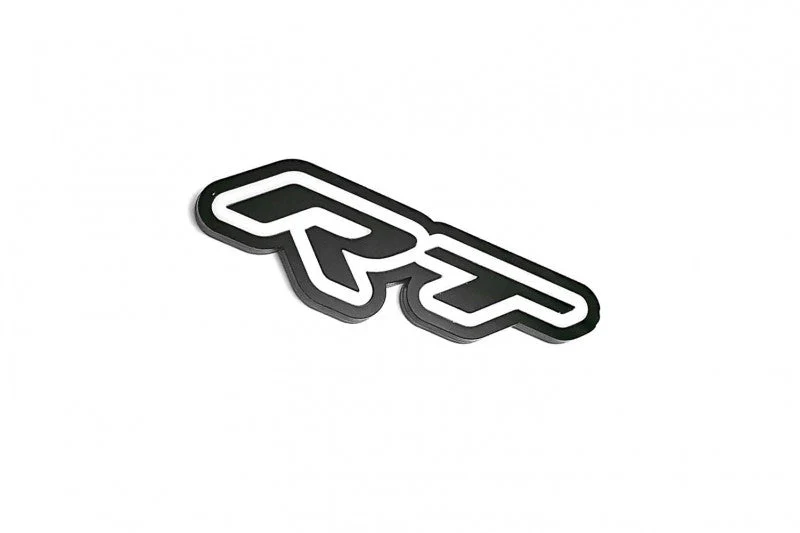 Dodge Challenger trunk rear emblem between tail lights with RT logo (type 2) - Image 5