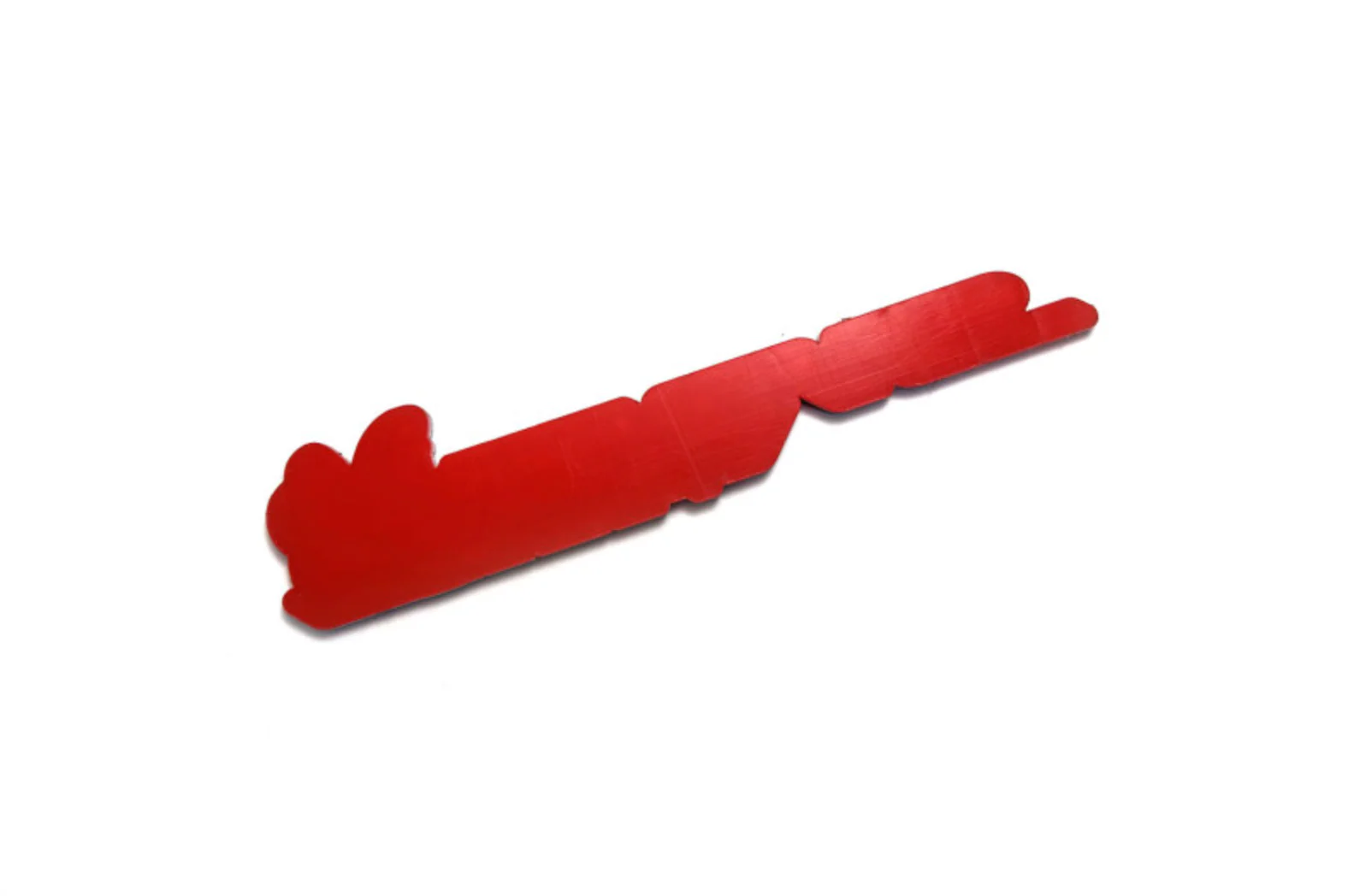 Dodge tailgate trunk rear emblem with SRT Powered + Scat Pack logo - Image 7