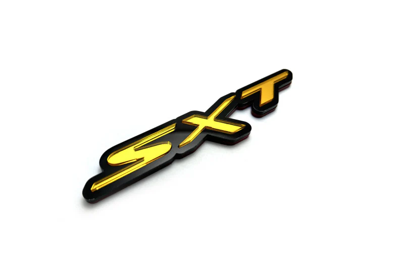 Dodge Challenger trunk rear emblem between tail lights with SXT logo - Image 5