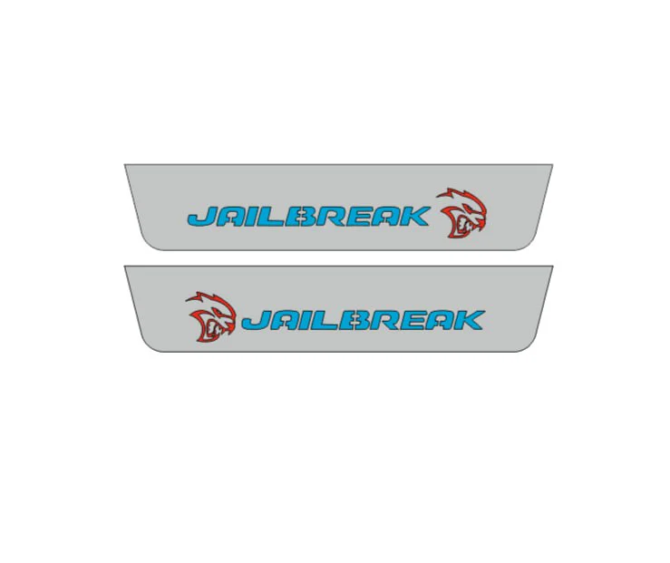 Dodge Durango 2011+ Door Sill Led Plate With JAILBREAK Logo (Type 5) - Image 3