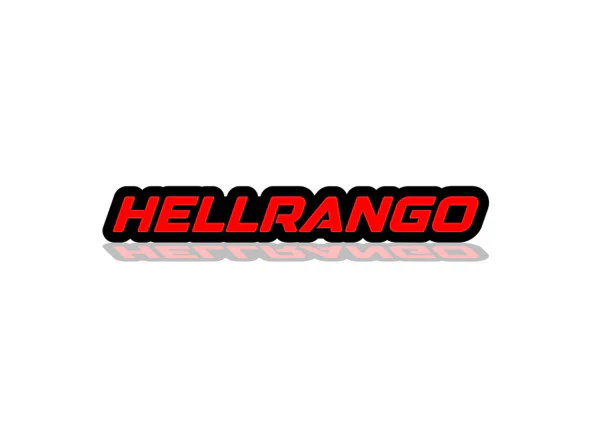 Dodge Durango Emblem & Badges set with Hellrango logo - Image 2