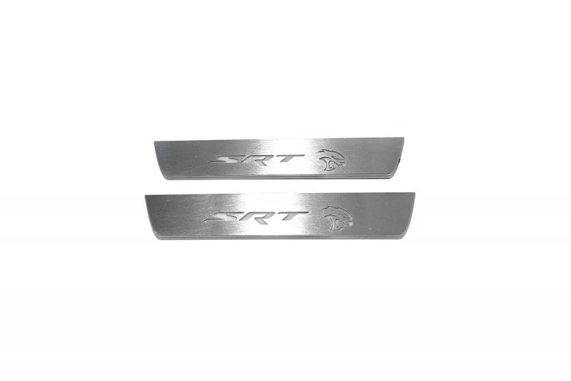 Dodge Durango III 2011+ Door Sill Led Plate With Logo SRT Hellcat - Image 10