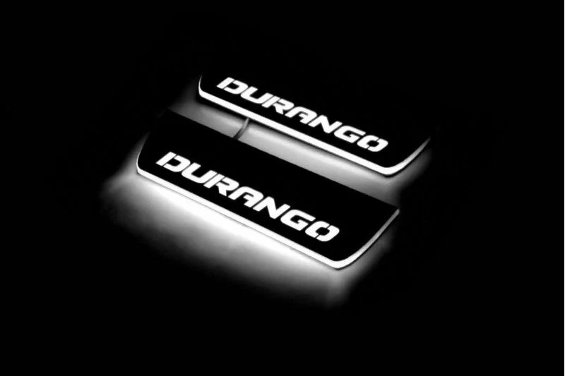 Dodge Durango III 2011+ LED Car Door Sill With Logo Durango - Image 11