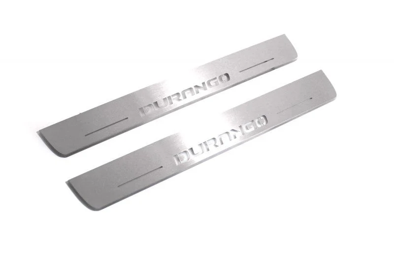 Dodge Durango III 2011+ LED Car Door Sill With Logo Durango - Image 5