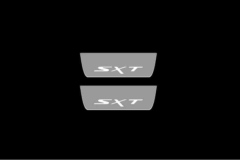 Dodge Durango III 2011+ LED Car Door Sill With Logo SXT - Image 2