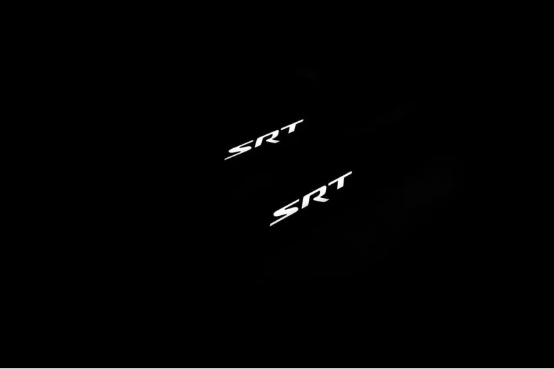 Dodge Durango III 2011+ Led Door Sill Pro With Logo SRT (Premium Painting) - Image 11