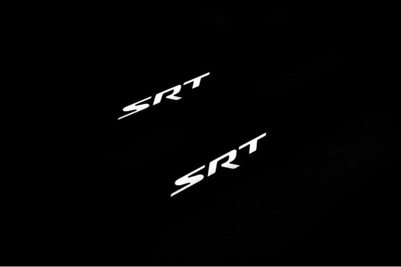 Dodge Durango III 2011+ Led Door Sill Pro With Logo SRT (Premium Painting) - Image 14