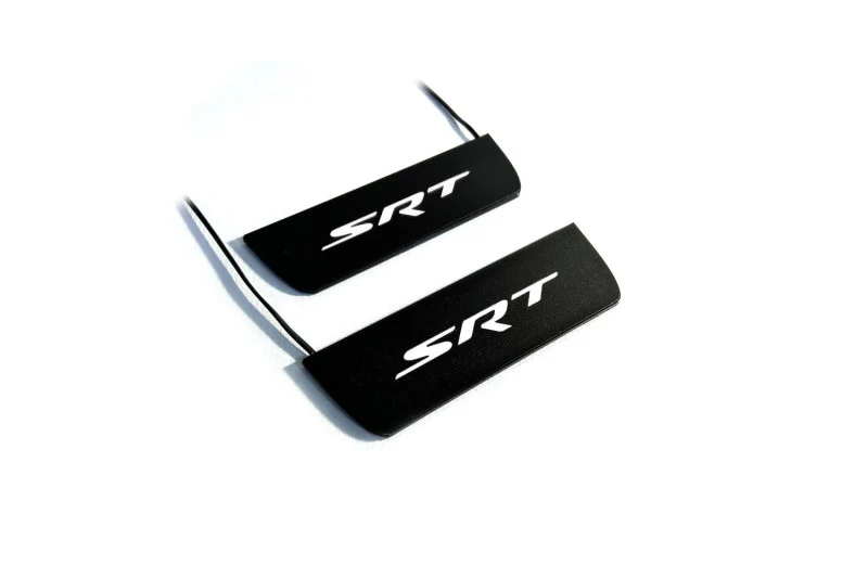 Dodge Durango III 2011+ Led Door Sill Pro With Logo SRT (Premium Painting) - Image 7