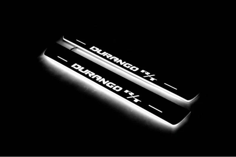 Dodge Durango III 2011+ Led Sill Plates With Logo Durango R/T - Image 3