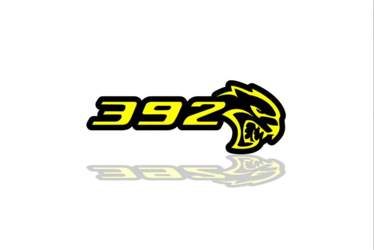 Dodge Emblem & Badge Set - Grille and Tailgate 1320 Hellcat logo - Image 4