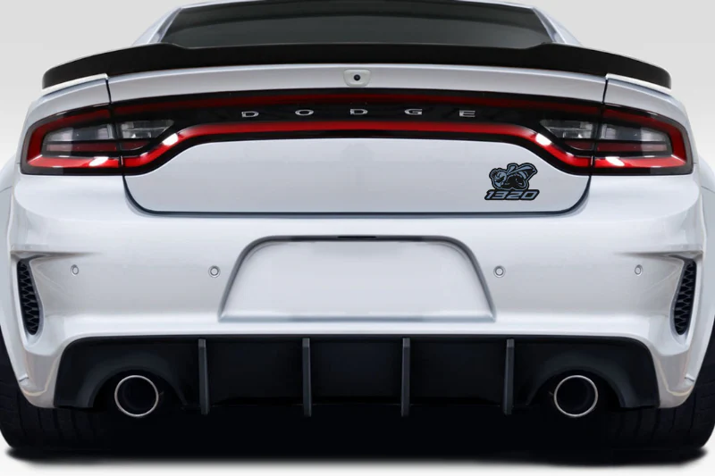 Dodge Emblem & Badge Set - Grille and Tailgate 1320 Scat Pack logo (Type 2) - Image 3