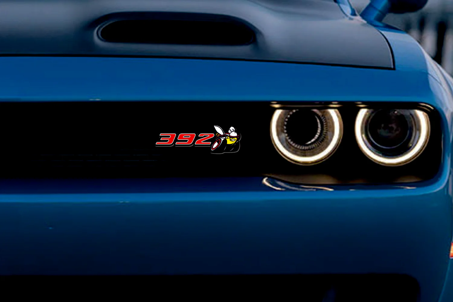Dodge Emblem & Badge Set - Grille and Tailgate 392 Scat Pack logo - Image 2