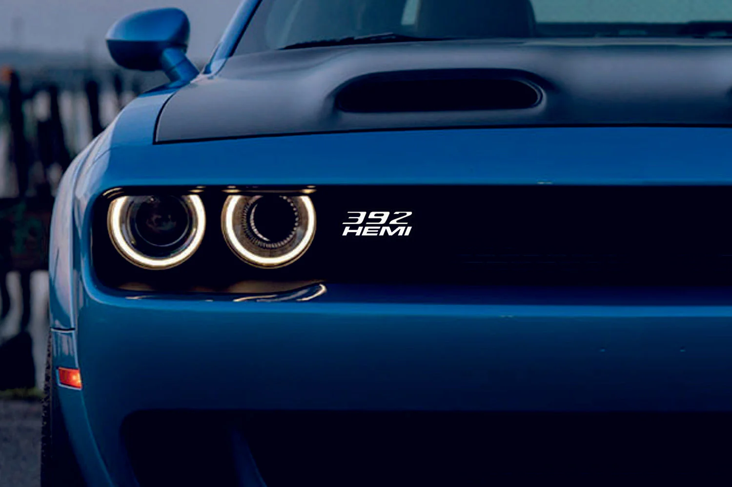 Dodge Emblem & Badge Set - Grille and Tailgate 392Hemi logo (Type 2) - Image 2