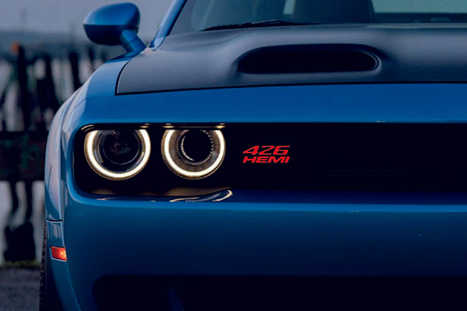 Dodge Emblem & Badge Set - Grille and Tailgate 426HEMI logo (Type 2) - Image 2
