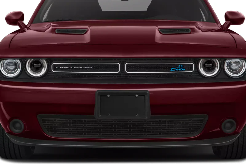 Dodge Emblem & Badge Set - Grille and Tailgate Chaos logo - Image 2