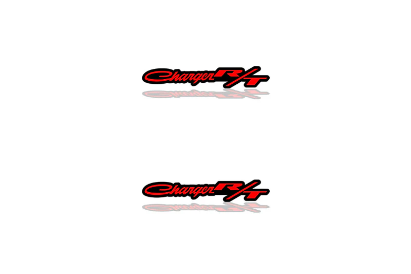 Dodge Emblem & Badge Set - Grille and Tailgate Charger R/T logo