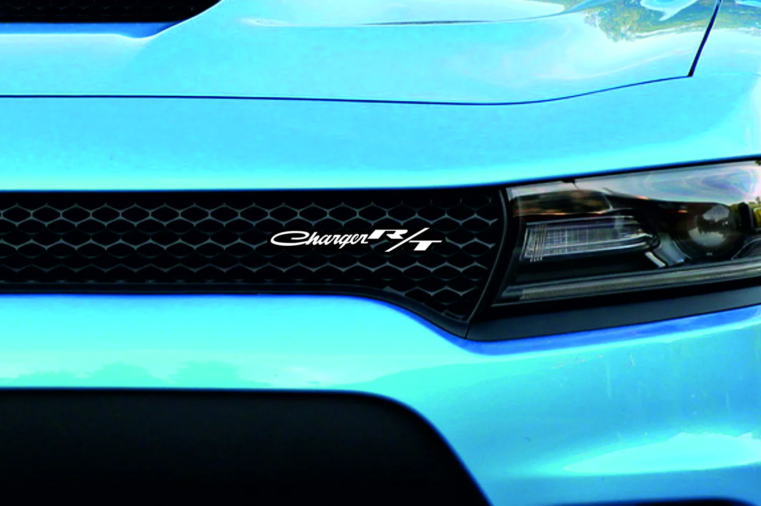 Dodge Emblem & Badge Set - Grille and Tailgate Charger R/T logo - Image 2