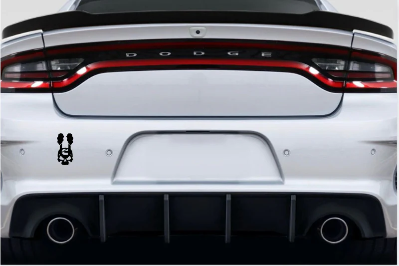 Dodge Emblem & Badge Set - Grille and Tailgate Cummins Skull logo - Image 3
