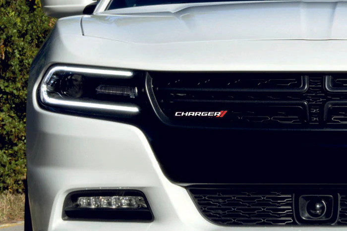 Dodge Emblem & Badge Set - Grille and Tailgate Dodge Charger logo (Type 2) - Image 2