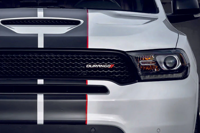 Dodge Emblem & Badge Set - Grille and Tailgate Durango logo (Type 2) - Image 2