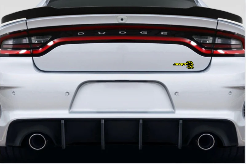 Dodge Emblem & Badge Set - Grille and Tailgate SRT Hellephant logo - Image 3
