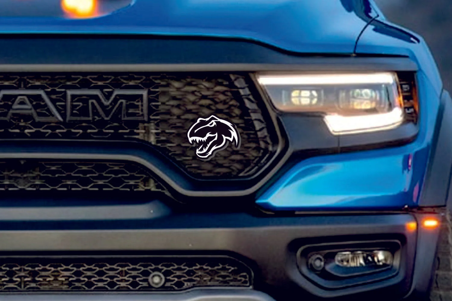 Dodge Emblem & Badge Set - Grille and Tailgate TRX logo (Head) - Image 2