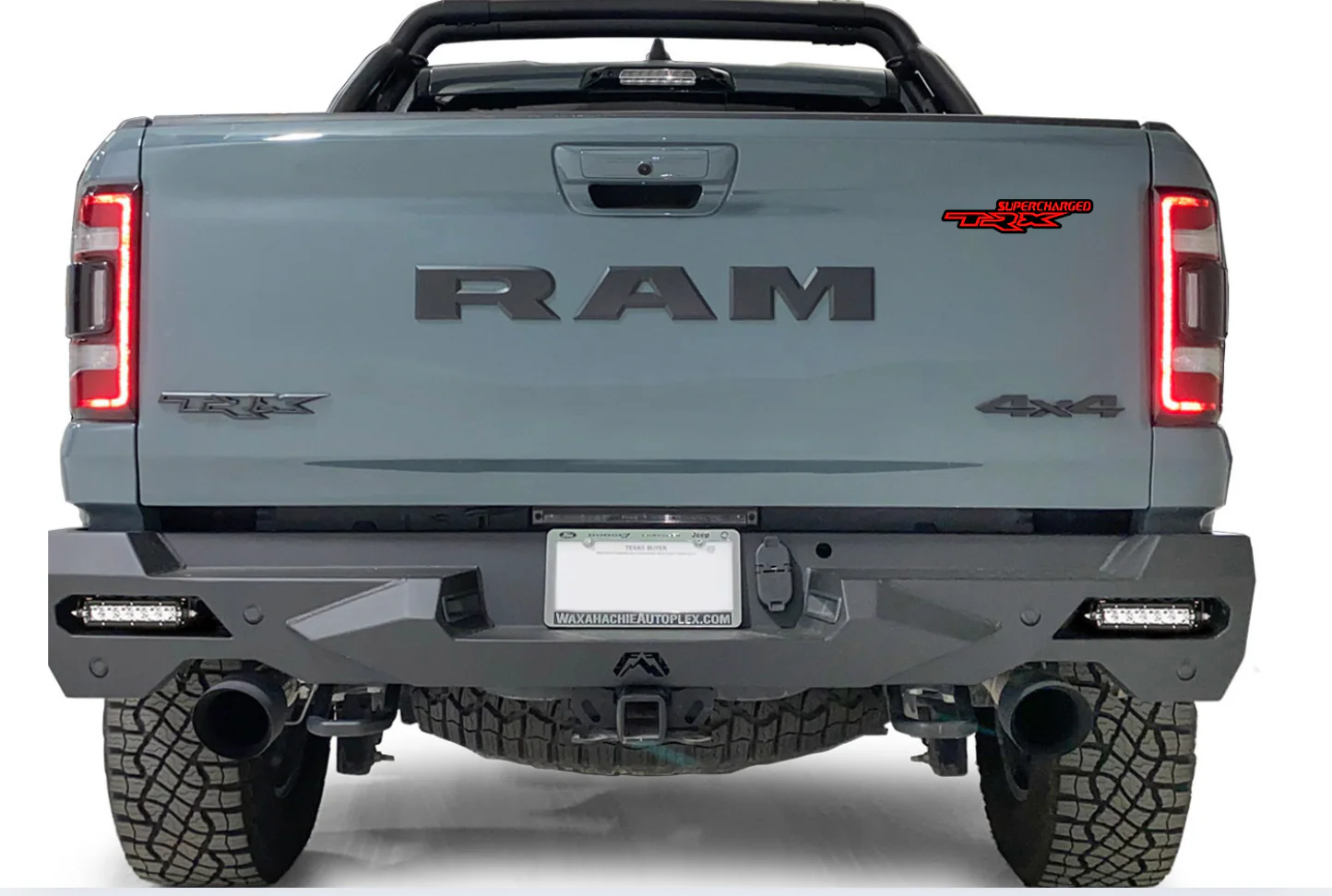 Dodge Emblem & Badge Set - Grille and Tailgate TRX Supercharged  logo - Image 3