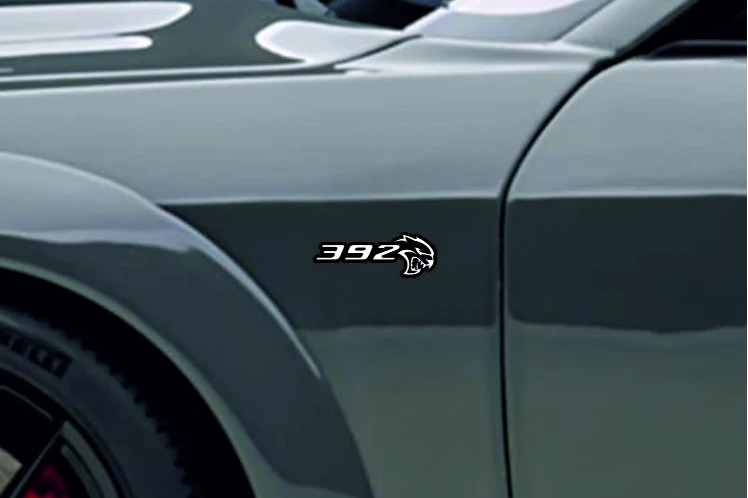 Dodge Emblem & Badges set with 392 Hellcat logo - Image 4