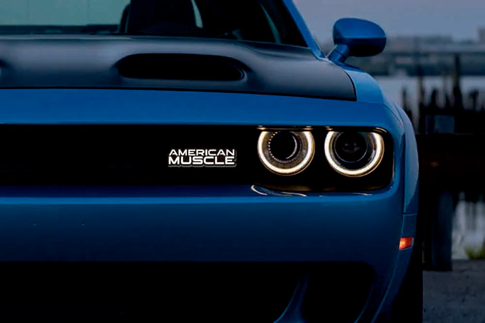 Dodge Emblem & Badges set with American Muscle logo - Image 4