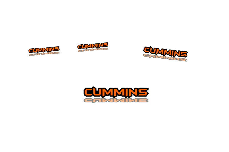 Dodge Emblem & Badges set with Cummins logo