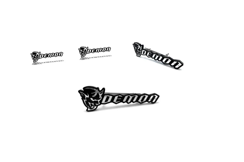 Dodge Emblem & Badges set with Demon logo (Type 2)