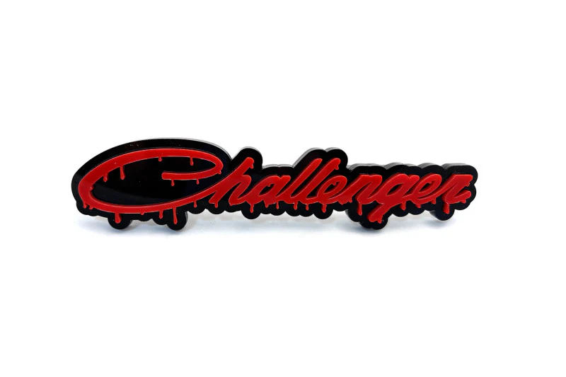 Dodge Emblem & Badges set with Dodge Challenger Blood logo - Image 3