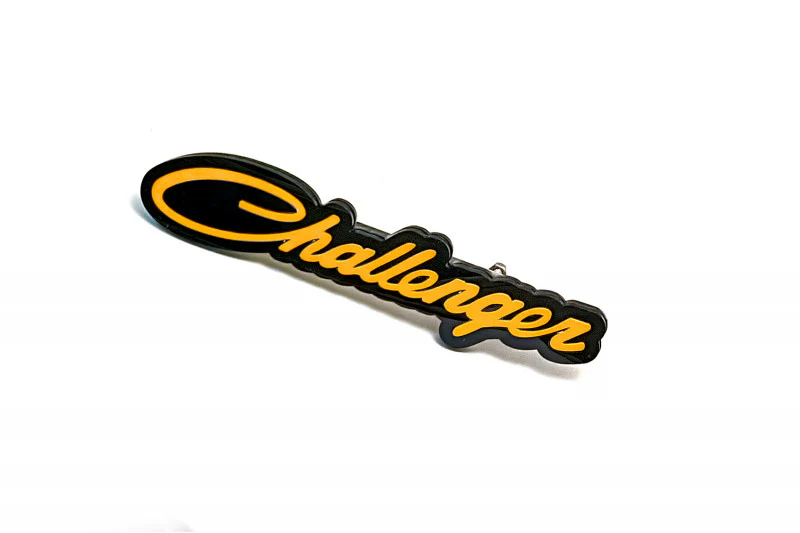 Dodge Emblem & Badges set with Dodge Challenger logo (Type 2) - Image 5