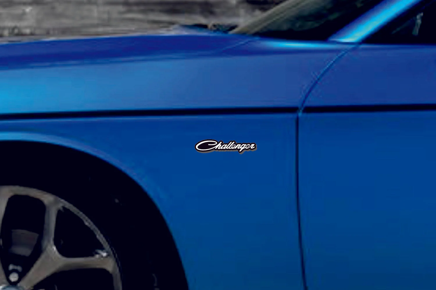 Dodge Emblem & Badges set with Dodge Challenger logo (Type 2) - Image 7