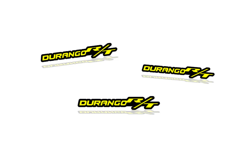 Dodge Emblem & Badges set with Durango R/T logo