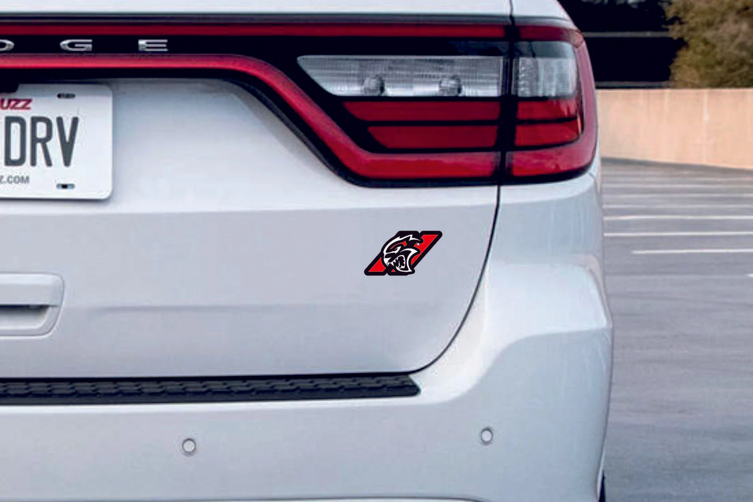 Dodge Emblem & Badges set with Hellcat + Dodge logo - Image 6
