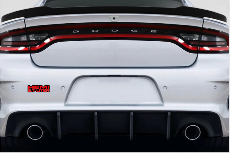 Dodge Emblem & Badges set with Hemi 5.7 Liter logo - Image 6