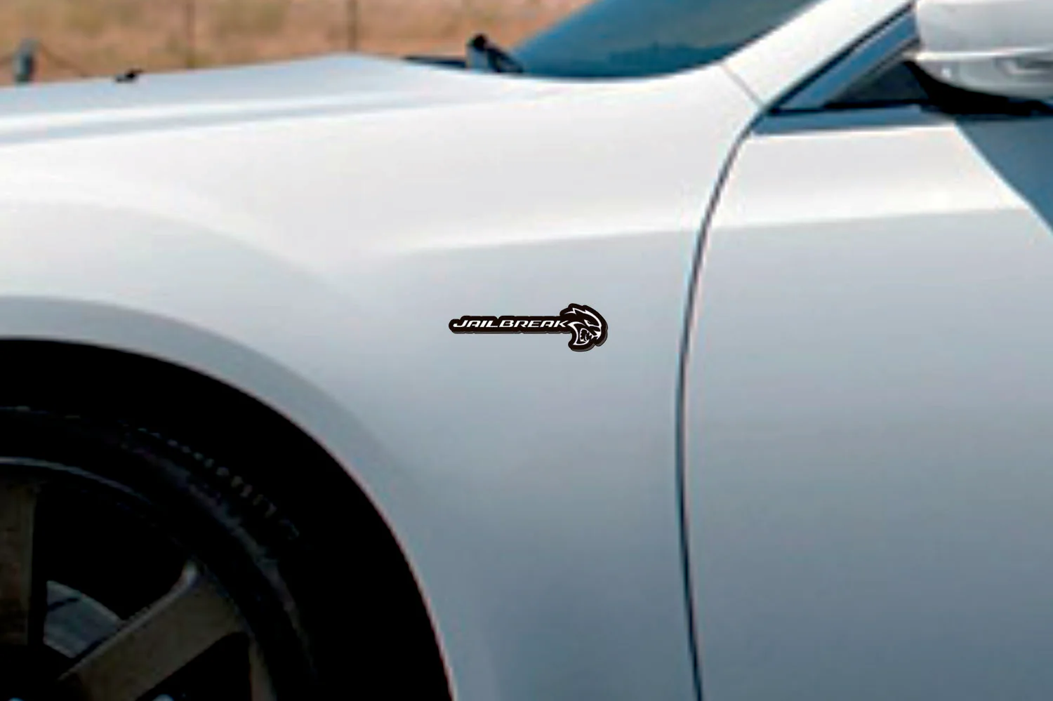 Dodge Emblem & Badges set with Jailbreak Hellcat logo - Image 5