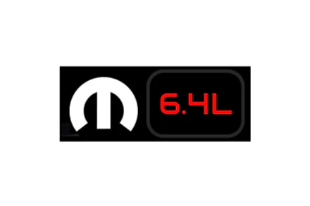Dodge Emblem & Badges set with Mopar 6.4L logo - Image 2