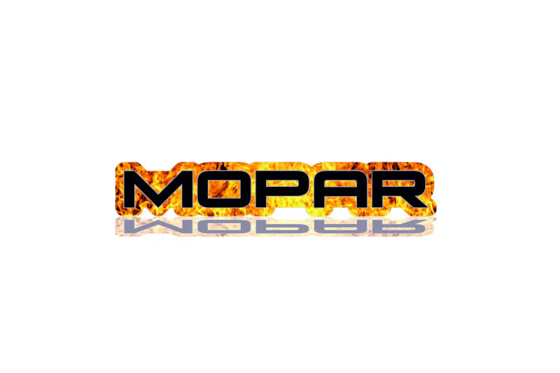 Dodge Emblem & Badges set with Mopar Fire logo - Image 4