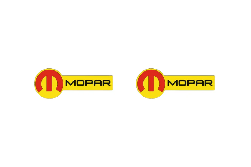 Dodge Emblem & Badges set with Mopar logo (Type 11) - Image 3