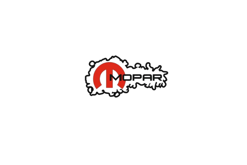 Dodge Emblem & Badges set with Mopar logo (Type 15) - Image 2