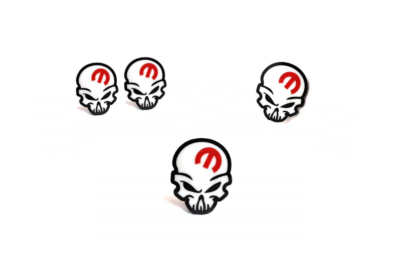 Dodge Emblem & Badges set with Mopar Skull logo